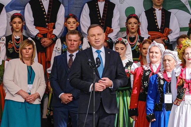 Prezydent Andrzej Duda. fot.PAP/Mateusz Marek