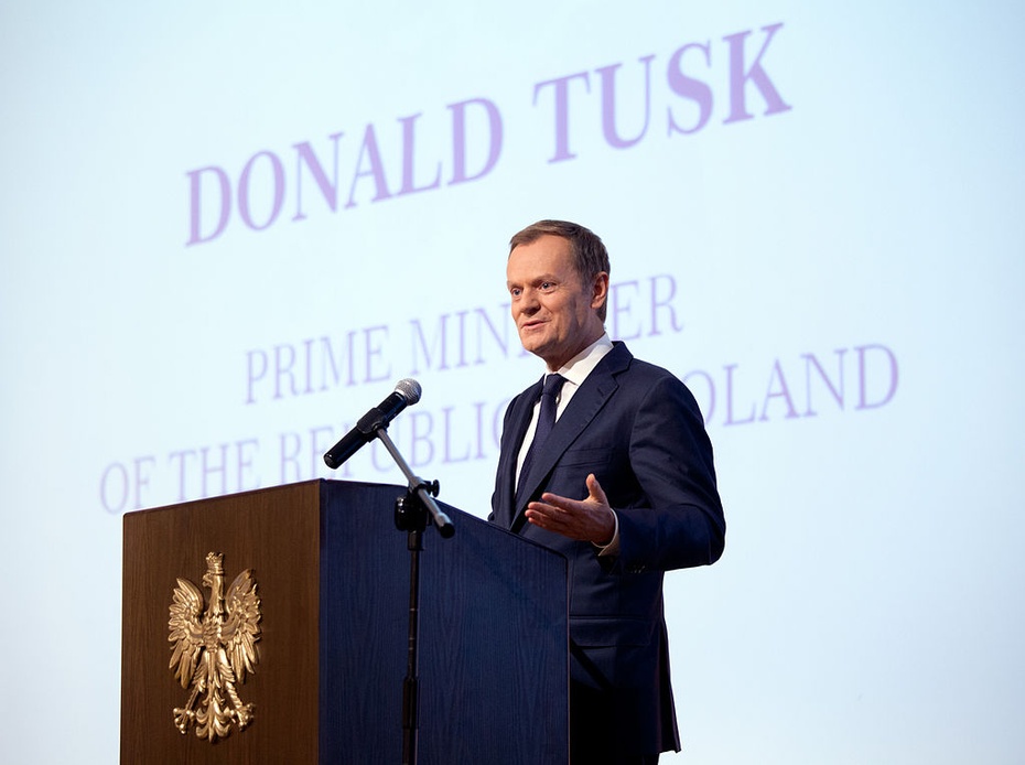 Donald Tusk. fot. Wikimedia/ Andrzej Barabasz