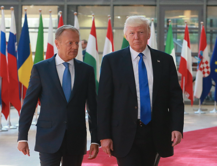 Tusk oskarżał Trumpa, że jest agentem, Sikorski nazywał "faszystą". Prezydent USA zapomni?