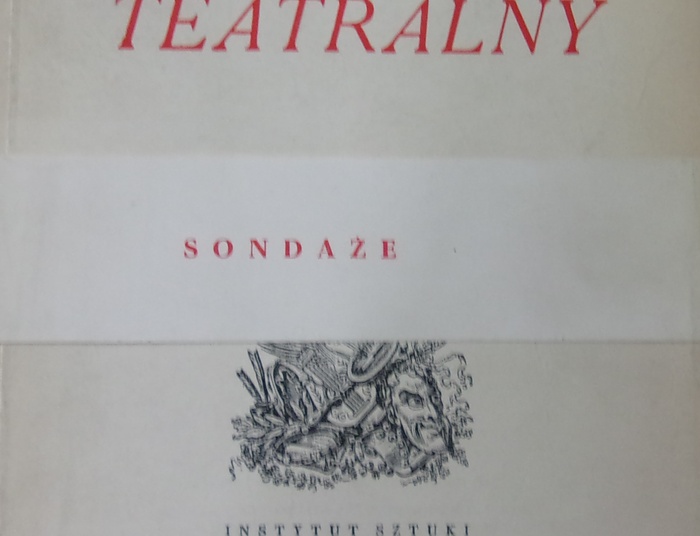 Pamiętnik Teatralny/ 1963 skonfiskowany przez komunistów