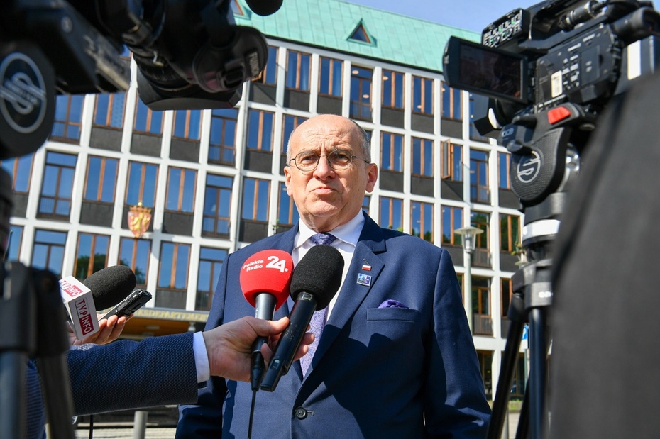 Minister spraw zagranicznych Zbigniew Rau. Fot. PAP/Andrzej Lange