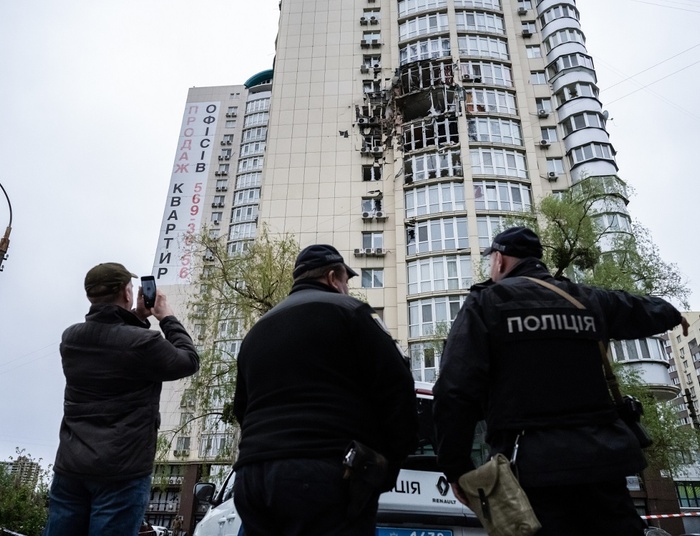 Zmasowany atak dronami na Ukrainę. Tak „świętuje” Rosja