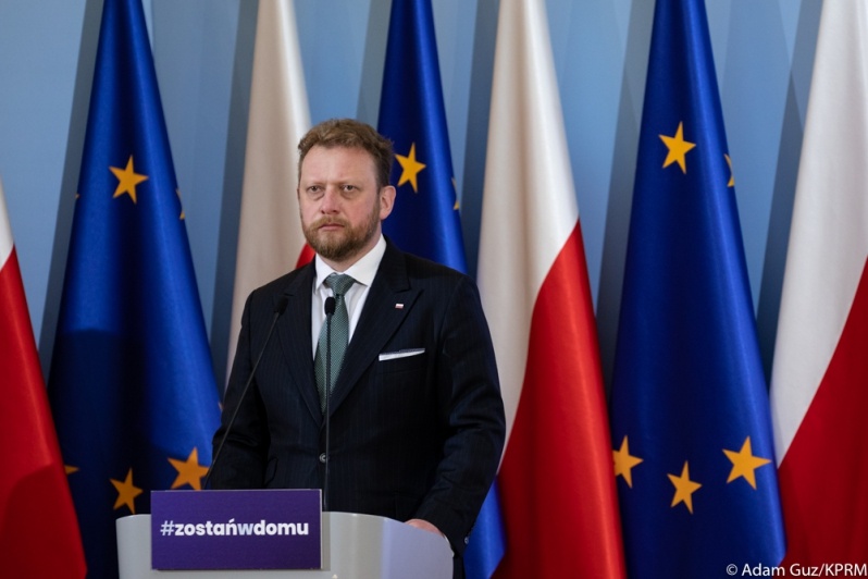 Minister Szumowski. premier.gov.pl