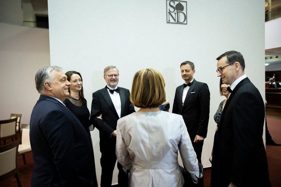Spotkanie premierów Grupy Wyszehradzkiej na Słowacji. Fot. Biuro prasowe Viktora Orbana.