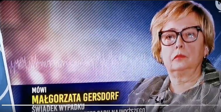 Małgorzata Gersdorf. Fot. Twitter / Radosław Poszwiński