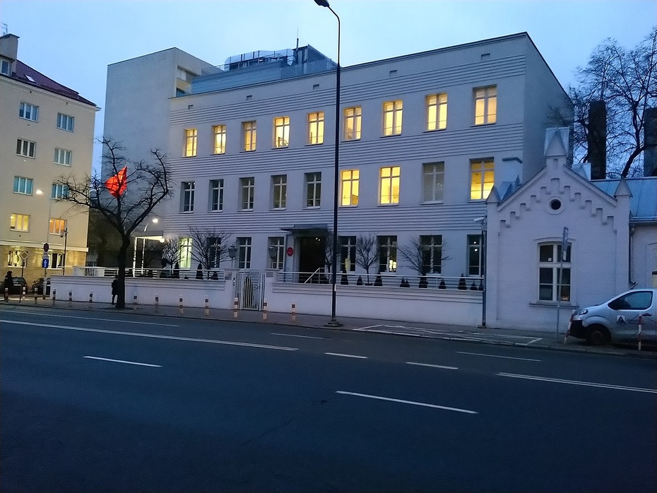 Budynek ambasady Turcji w Warszawie. Fot. Wikipedia