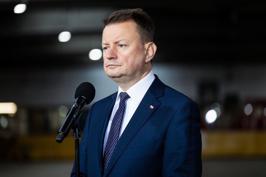 Mariusz Błaszczak, szef MON. Fot. PAP/Marek Zakrzewski