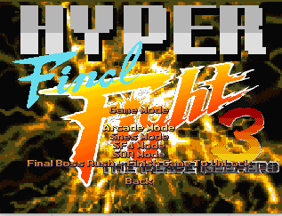 Ostateczna walka zostaje wznowiona w pięciu seriach Hyper Final Fight