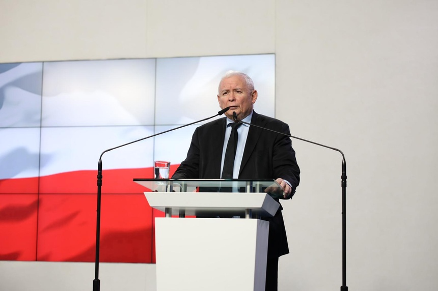 Jarosław Kaczyński, lider PiS.