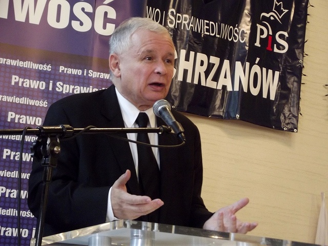 Jarosław Kaczyński. fot. Flickr