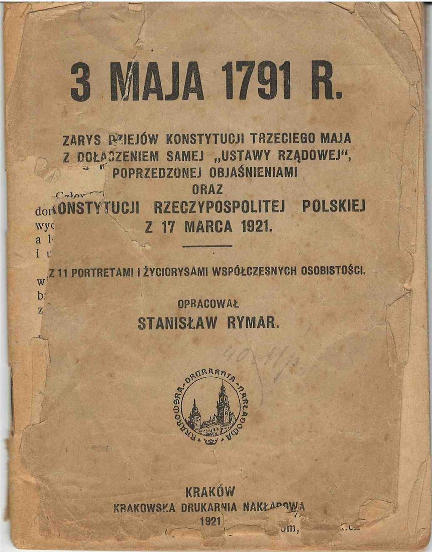 Zarys dziejów Konstytucji 1921