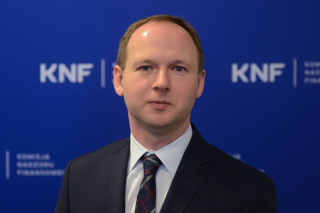 Marek Chrzanowski, przewodniczący Komisji Nadzoru Finansowego. Fot. PAP/Jakub Kamiński