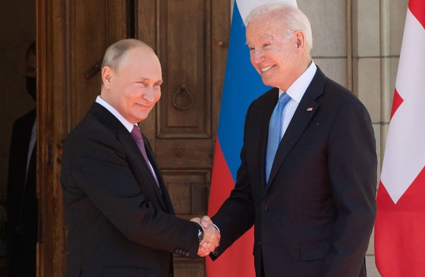 Czasy, kiedy Joe Biden podejmował Władimira Putina, dawno minęły. Fot. republicanleader.gov