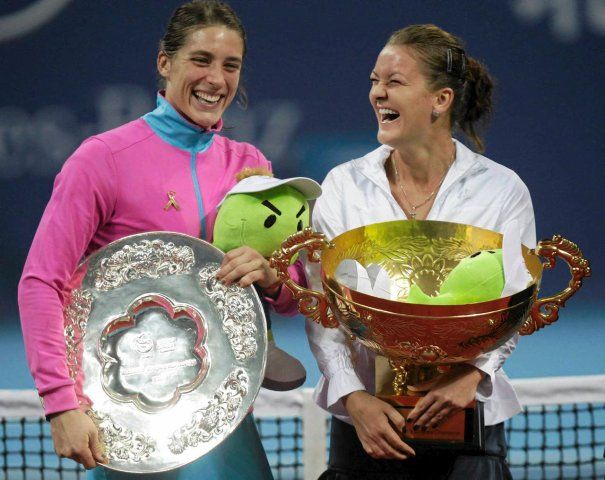 Szczęśliwe finalistki China Open: Andrea Petković i Agnieszka Radwańska