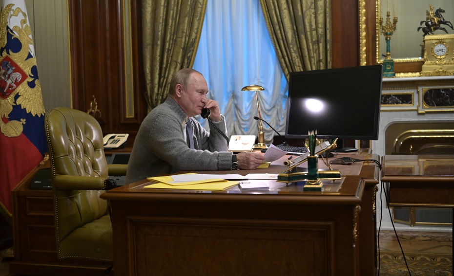 Władimir Putin Fot. PAP/EPA/ALEXEI NIKOLSKY/SPUTNIK/KREMLIN POOL / POOL