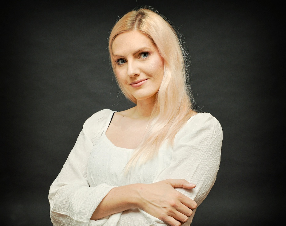 Małgorzata Sidz, autorka ""Pół roku na Saturnie". Fot.Elżbieta Moore