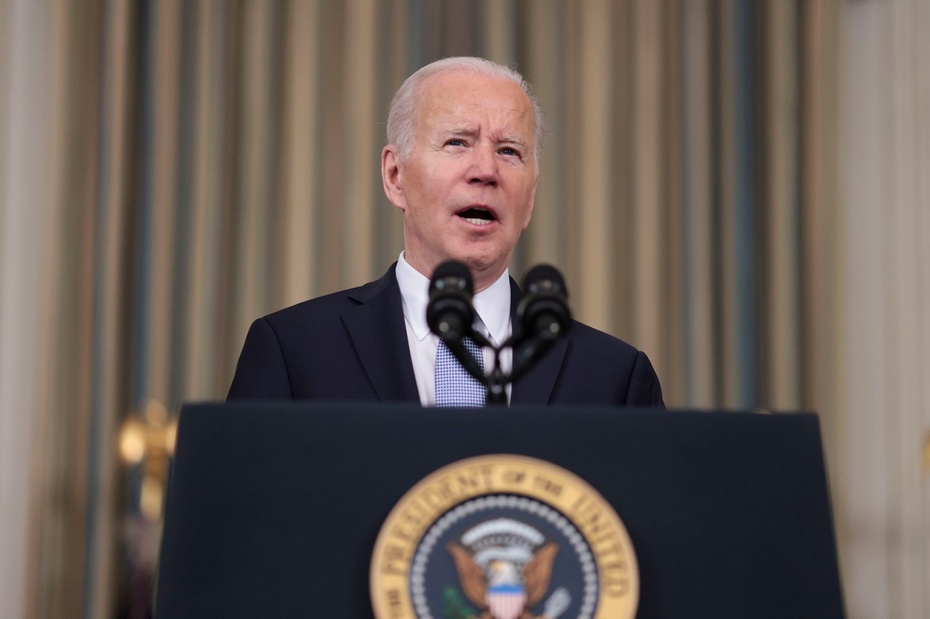 Prezydent USA Joe Biden. Fot. PAP/EPA/OLIVER CONTRERAS / POOL