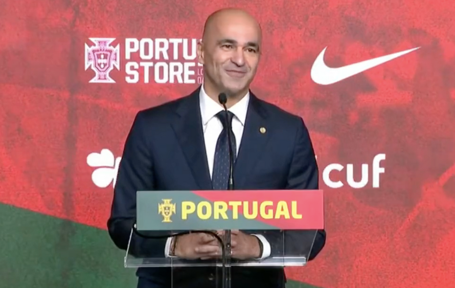 Roberto Martinez selekcjonerem reprezentacji Portugalii. Źródło: Screen z Twittera