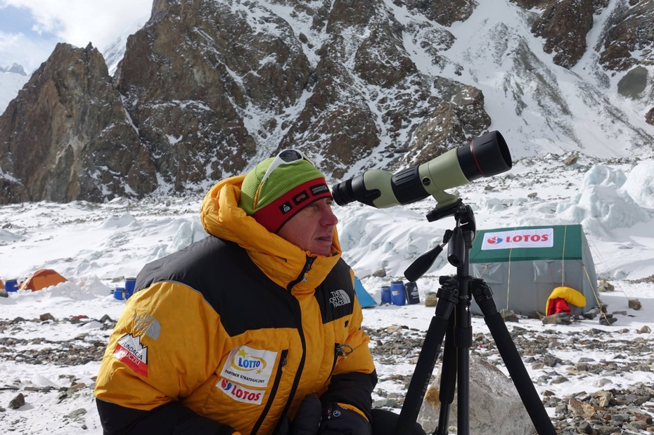 Denis Urubko samotnie spróbuje zdobyć K2 zimą. Fot. Polski Himalaizm Zimowy 2016-2020 im. Artura Hajzera