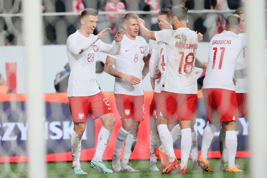 Polska - Chile. Ostatni mecz reprezentacji Polski przez wyjazdem na mundial w Katarze.  Źródło: PAP/Leszek Szymański