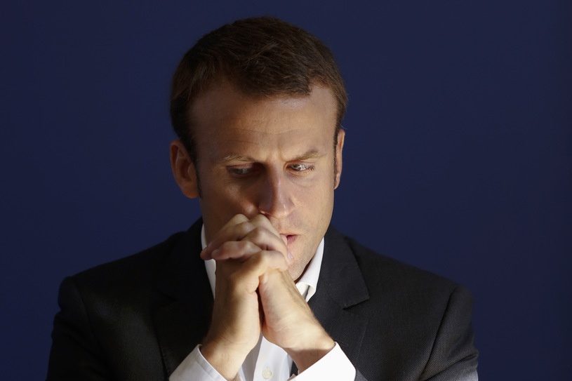 Emmanuel Macron, prezydent Francji /FLORIAN DAVID / AFP /AFP  Czytaj więcej na https://fakty.interia.pl/raporty/raport-ue-przed-wyborami-europejskimi/artykuly/news-prezydent-francji-emmanuel-macron-apeluje-do-obywateli-europ,nId,2867996/?utm_medium=push&u