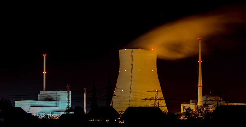 Elektrownia atomowa Isar, fot. Wikipedia.