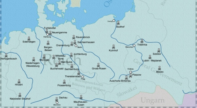 Jak pokazuje mapa, wedle Syjonistów, to Polska okupowała III Rzeszę! / Mat. Google