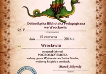 DBP we Wrocławiu otrzymała Dyplom Pogromcy Smoka