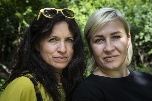Katarzyna Kozłowska i Joanna Jałocha z Fundacji #SayStop. Fot. materiały Fundacji #SayStop