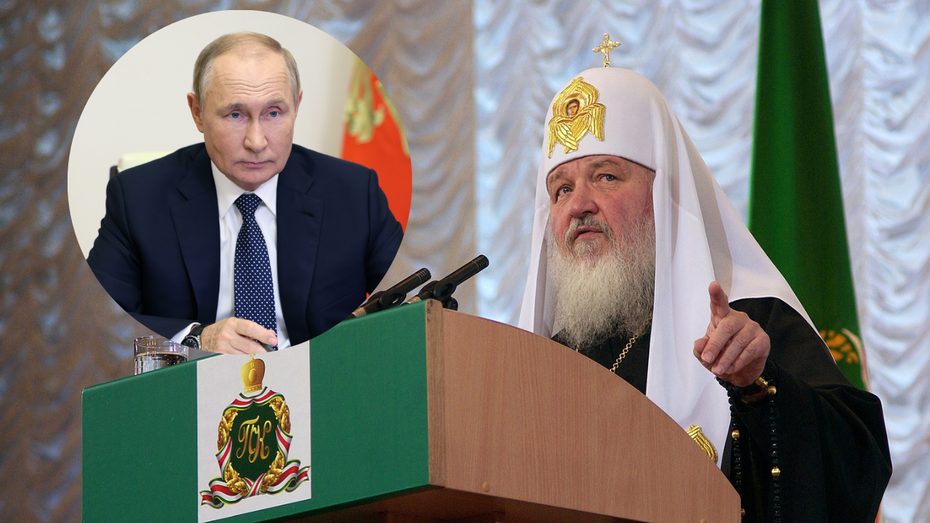 Cyryl I zachęca do modlitwy za Putina. Źródło: commons.wikimedia.org, PAP/EPA