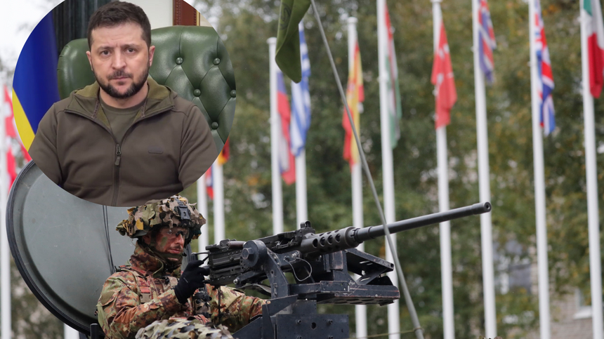 Ukraina chce do NATO. Zełenski: „Dołączenie w trybie przyspieszonym”