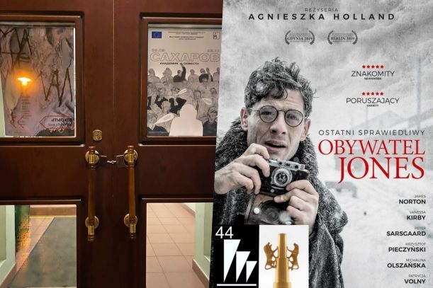 W Moskwie organizowany był pokaz filmu Agnieszki Holland "Obywatel Jones" .