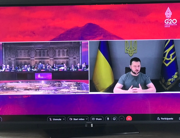 Zełenski na szczycie G20 przedstawił plan pokojowy dla Ukrainy