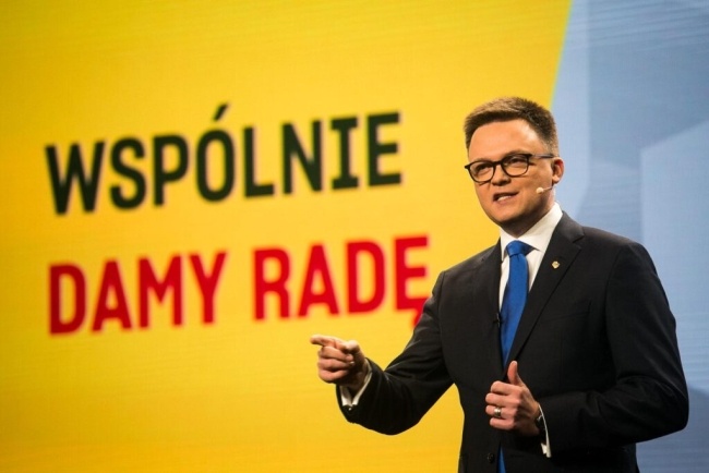 Szymon Hołownia, lider partii Polska 2050, fot. Polska 2050.