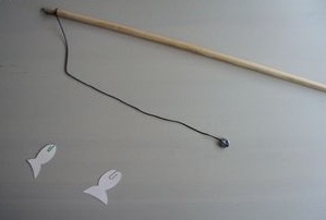 magnes i stalowe spinacze