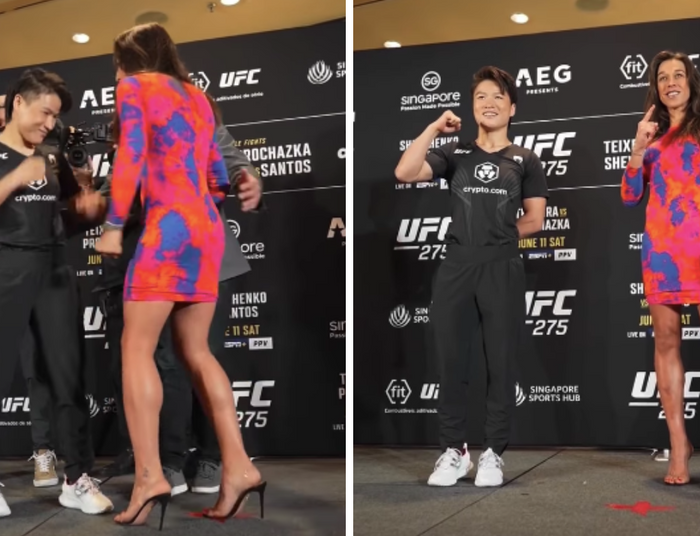 Olśniewający strój Joanny Jędrzejczyk. Polka zaskoczyła swoją rywalkę