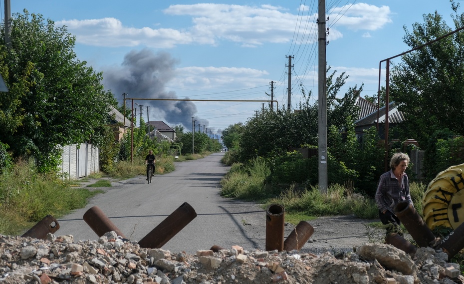 Ukraińcy odbili miasto Bałaklija. Źródło: EPA/SERGEY SHESTAK