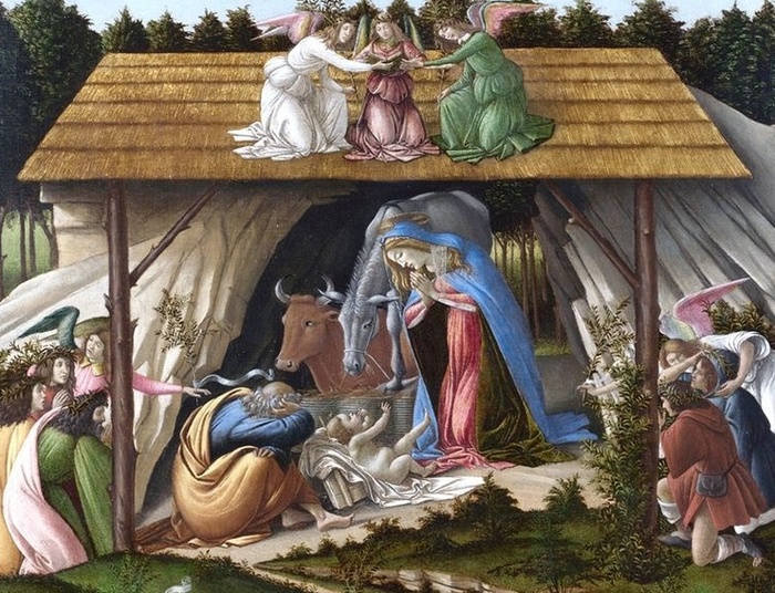 Jasna kolęda w przyćmionej piekarni płakała — w rytmy ubrana najlichsze...