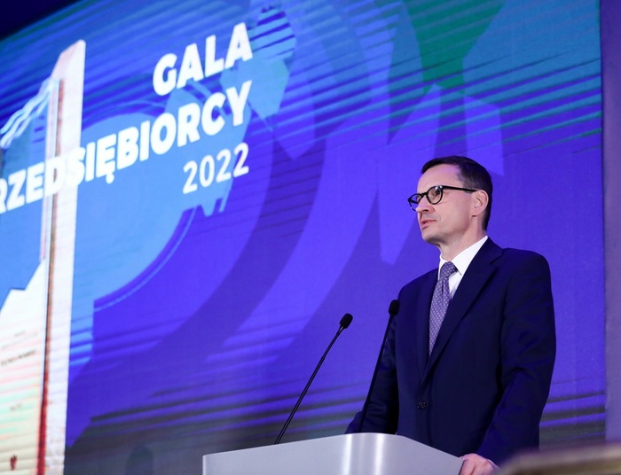 Gala Przedsiębiorcy 2022. Premier: Czas akumulacji i ekspansji polskiego kapitału