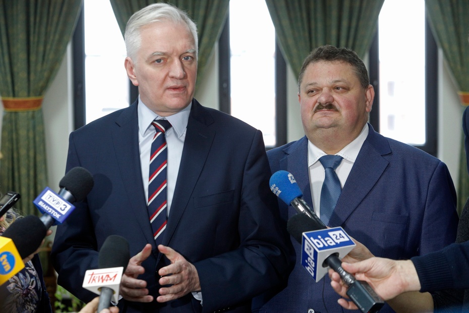 Jarosław Gowin zapowiada wzmocnienia koalicji rządowej. Fot. PAP