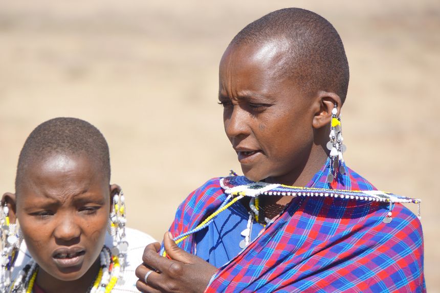 Masajskie kobiety, Tanzania © Bogna Janke