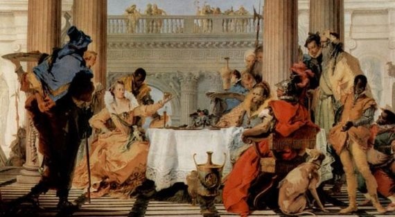 Tiepolo, Antony i Kleopatra