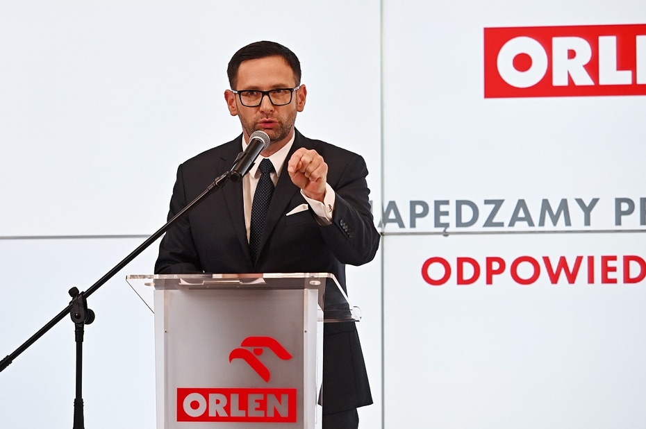 Prezes PKN Orlen Daniel Obajtek. Fot. PAP/Marcin Gadomski