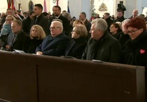 Politycy na pogrzebie Adamowicza. fot. x-news