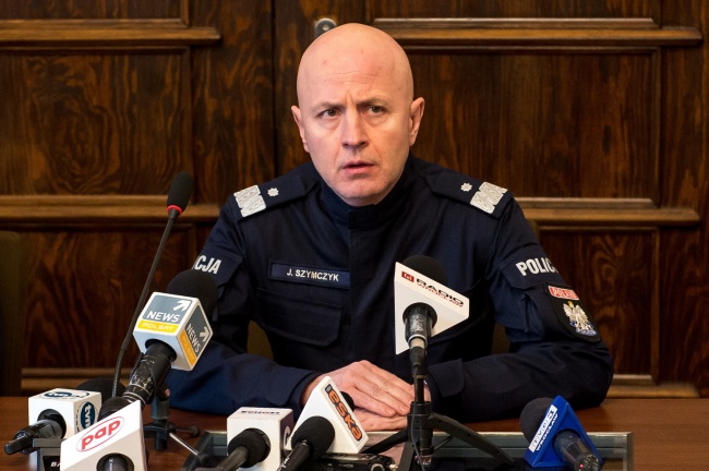 Komendant główny policji Jarosław Szymczyk. Fot. PAP