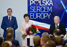Beata Szydło, Jarosław Kaczyński. fot.PAP/Jakub Kamiński