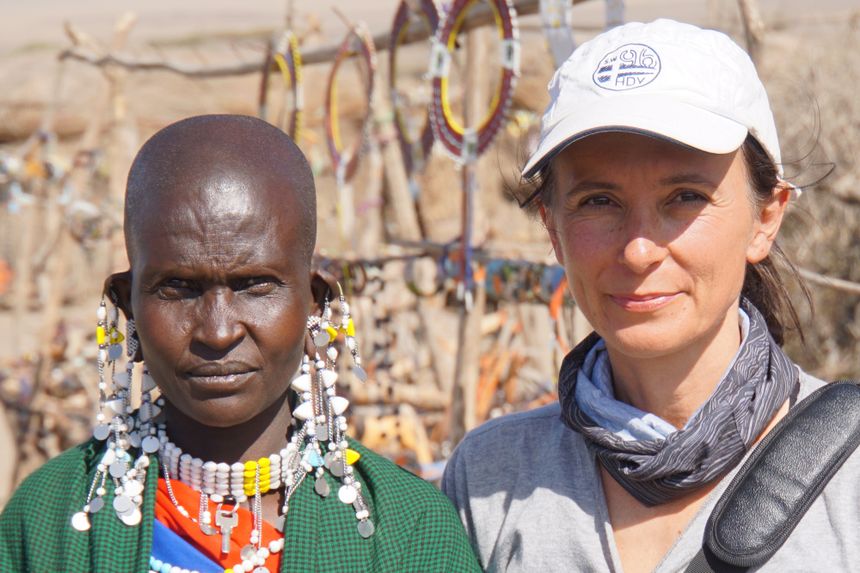 Masajka i Bogna Janke, Tanzania 2018 © Bogna Janke