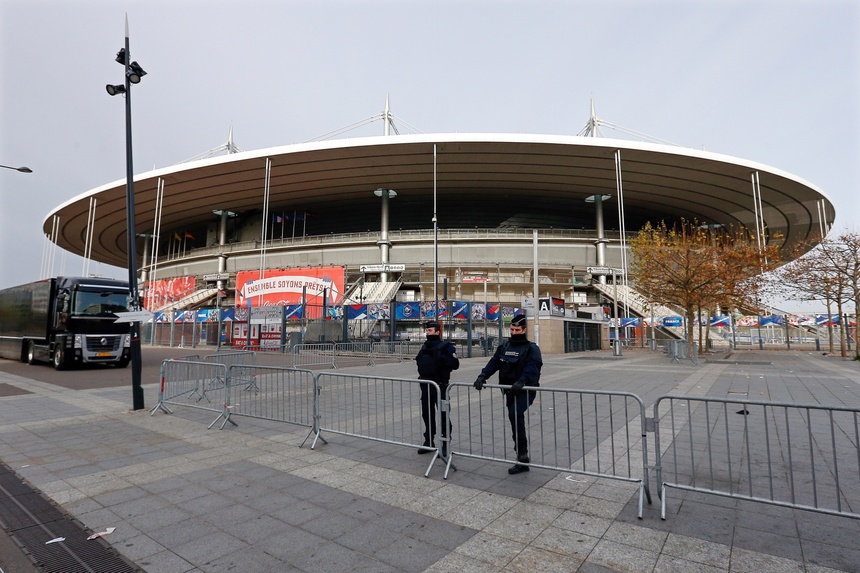 PAP/EPA/LAURENT DUBRULE; UEFA Champions League final relocated from St. Petersburg to Stade de France