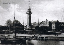 latarnia w Nowym Porcie przed 1929 rokiem