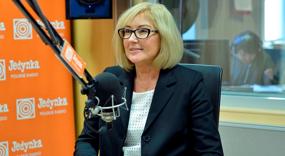 Joanna Kopcińska, przyszły rzecznik rządu. Fot. Polskie Radio